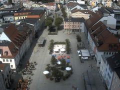 Archiv Foto Webcam Deggendorf mit Blick auf den oberen Stadtplatz