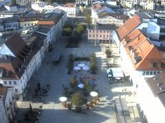 Archiv Foto Webcam Deggendorf mit Blick auf den oberen Stadtplatz