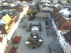 Archiv Foto Webcam Deggendorf mit Blick auf den oberen Stadtplatz