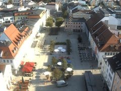 Archiv Foto Webcam Deggendorf mit Blick auf den oberen Stadtplatz