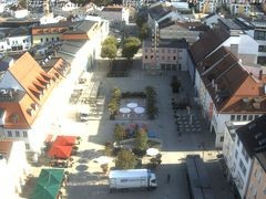 Archiv Foto Webcam Deggendorf mit Blick auf den oberen Stadtplatz