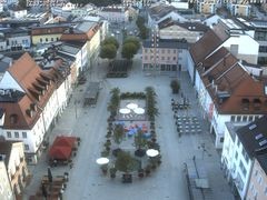 Archiv Foto Webcam Deggendorf mit Blick auf den oberen Stadtplatz