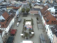 Archiv Foto Webcam Deggendorf mit Blick auf den oberen Stadtplatz