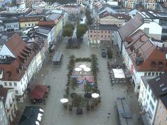 Archiv Foto Webcam Deggendorf mit Blick auf den oberen Stadtplatz