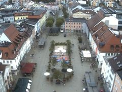 Archiv Foto Webcam Deggendorf mit Blick auf den oberen Stadtplatz