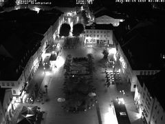 Archiv Foto Webcam Deggendorf mit Blick auf den oberen Stadtplatz