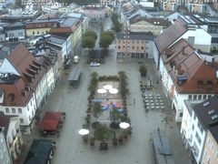 Archiv Foto Webcam Deggendorf mit Blick auf den oberen Stadtplatz