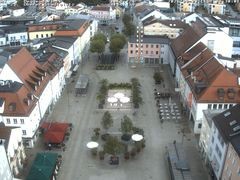 Archiv Foto Webcam Deggendorf mit Blick auf den oberen Stadtplatz