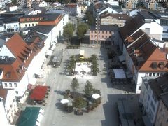 Archiv Foto Webcam Deggendorf mit Blick auf den oberen Stadtplatz