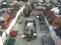 Archiv Foto Webcam Deggendorf mit Blick auf den oberen Stadtplatz