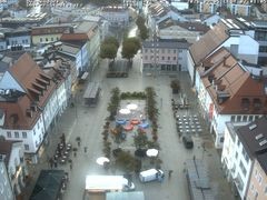 Archiv Foto Webcam Deggendorf mit Blick auf den oberen Stadtplatz