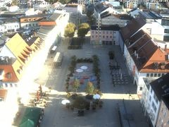 Archiv Foto Webcam Deggendorf mit Blick auf den oberen Stadtplatz
