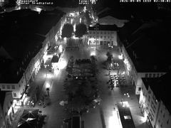Archiv Foto Webcam Deggendorf mit Blick auf den oberen Stadtplatz