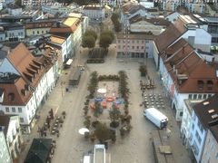 Archiv Foto Webcam Deggendorf mit Blick auf den oberen Stadtplatz