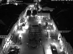 Archiv Foto Webcam Deggendorf mit Blick auf den oberen Stadtplatz