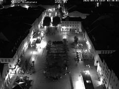 Archiv Foto Webcam Deggendorf mit Blick auf den oberen Stadtplatz