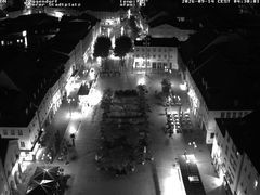 Archiv Foto Webcam Deggendorf mit Blick auf den oberen Stadtplatz