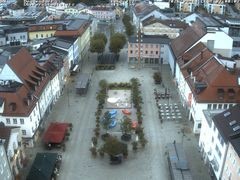 Archiv Foto Webcam Deggendorf mit Blick auf den oberen Stadtplatz