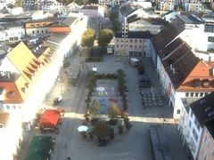 Archiv Foto Webcam Deggendorf mit Blick auf den oberen Stadtplatz