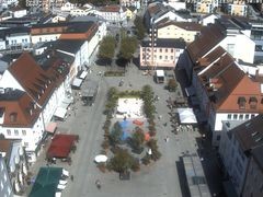 Archiv Foto Webcam Deggendorf mit Blick auf den oberen Stadtplatz
