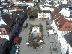 Archiv Foto Webcam Deggendorf mit Blick auf den oberen Stadtplatz
