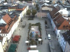 Archiv Foto Webcam Deggendorf mit Blick auf den oberen Stadtplatz