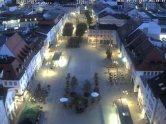 Archiv Foto Webcam Deggendorf mit Blick auf den oberen Stadtplatz
