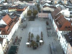 Archiv Foto Webcam Deggendorf mit Blick auf den oberen Stadtplatz