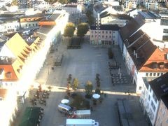 Archiv Foto Webcam Deggendorf mit Blick auf den oberen Stadtplatz