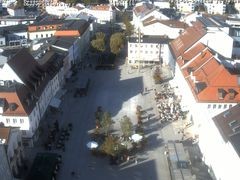 Archiv Foto Webcam Deggendorf mit Blick auf den oberen Stadtplatz