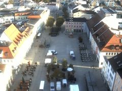 Archiv Foto Webcam Deggendorf mit Blick auf den oberen Stadtplatz