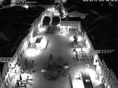 Archiv Foto Webcam Deggendorf mit Blick auf den oberen Stadtplatz