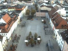 Archiv Foto Webcam Deggendorf mit Blick auf den oberen Stadtplatz