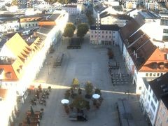 Archiv Foto Webcam Deggendorf mit Blick auf den oberen Stadtplatz