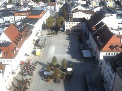 Archiv Foto Webcam Deggendorf mit Blick auf den oberen Stadtplatz