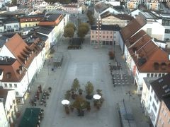 Archiv Foto Webcam Deggendorf mit Blick auf den oberen Stadtplatz