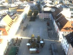 Archiv Foto Webcam Deggendorf mit Blick auf den oberen Stadtplatz