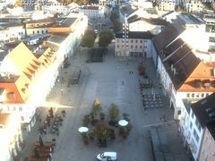 Archiv Foto Webcam Deggendorf mit Blick auf den oberen Stadtplatz