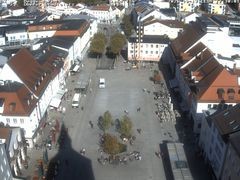 Archiv Foto Webcam Deggendorf mit Blick auf den oberen Stadtplatz