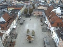Archiv Foto Webcam Deggendorf mit Blick auf den oberen Stadtplatz