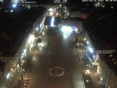 Archiv Foto Webcam Deggendorf mit Blick auf den oberen Stadtplatz