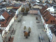 Archiv Foto Webcam Deggendorf mit Blick auf den oberen Stadtplatz