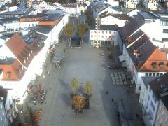 Archiv Foto Webcam Deggendorf mit Blick auf den oberen Stadtplatz