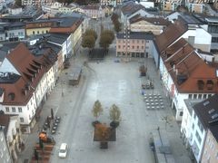 Archiv Foto Webcam Deggendorf mit Blick auf den oberen Stadtplatz