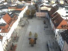 Archiv Foto Webcam Deggendorf mit Blick auf den oberen Stadtplatz