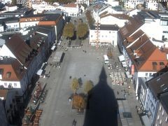 Archiv Foto Webcam Deggendorf mit Blick auf den oberen Stadtplatz