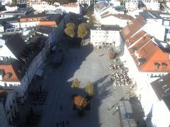 Archiv Foto Webcam Deggendorf mit Blick auf den oberen Stadtplatz