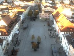 Archiv Foto Webcam Deggendorf mit Blick auf den oberen Stadtplatz
