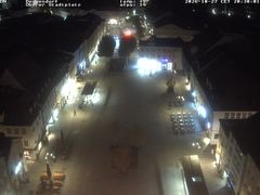 Archiv Foto Webcam Deggendorf mit Blick auf den oberen Stadtplatz