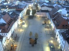 Archiv Foto Webcam Deggendorf mit Blick auf den oberen Stadtplatz